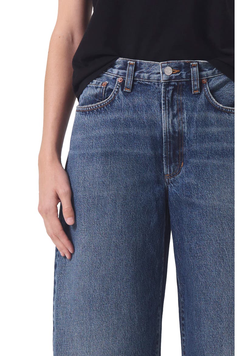Balloon High Waist Wide Barrel Leg Jeans, Alternate, color, CONTROL