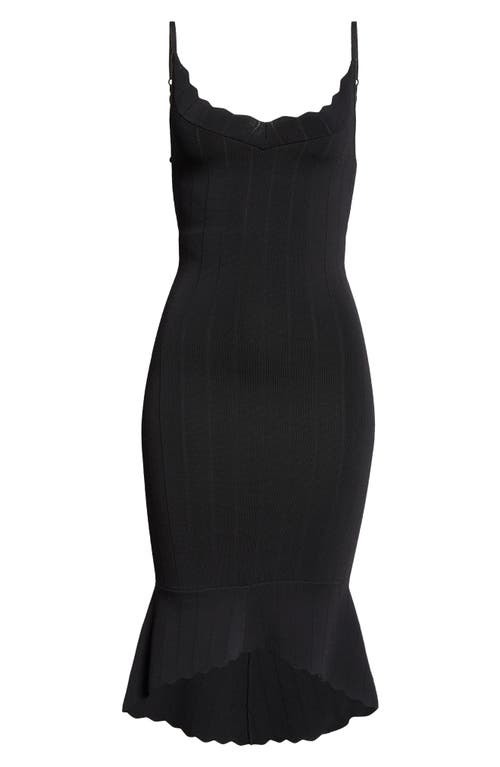 L Agence Asa Knit Midi Dress