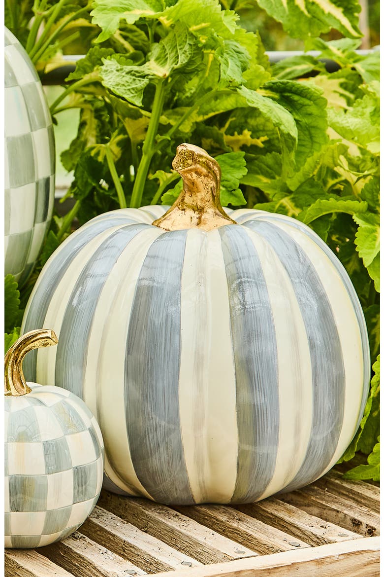 Sterling Stripe Medium Pumpkin, Alternate, color, GREY
