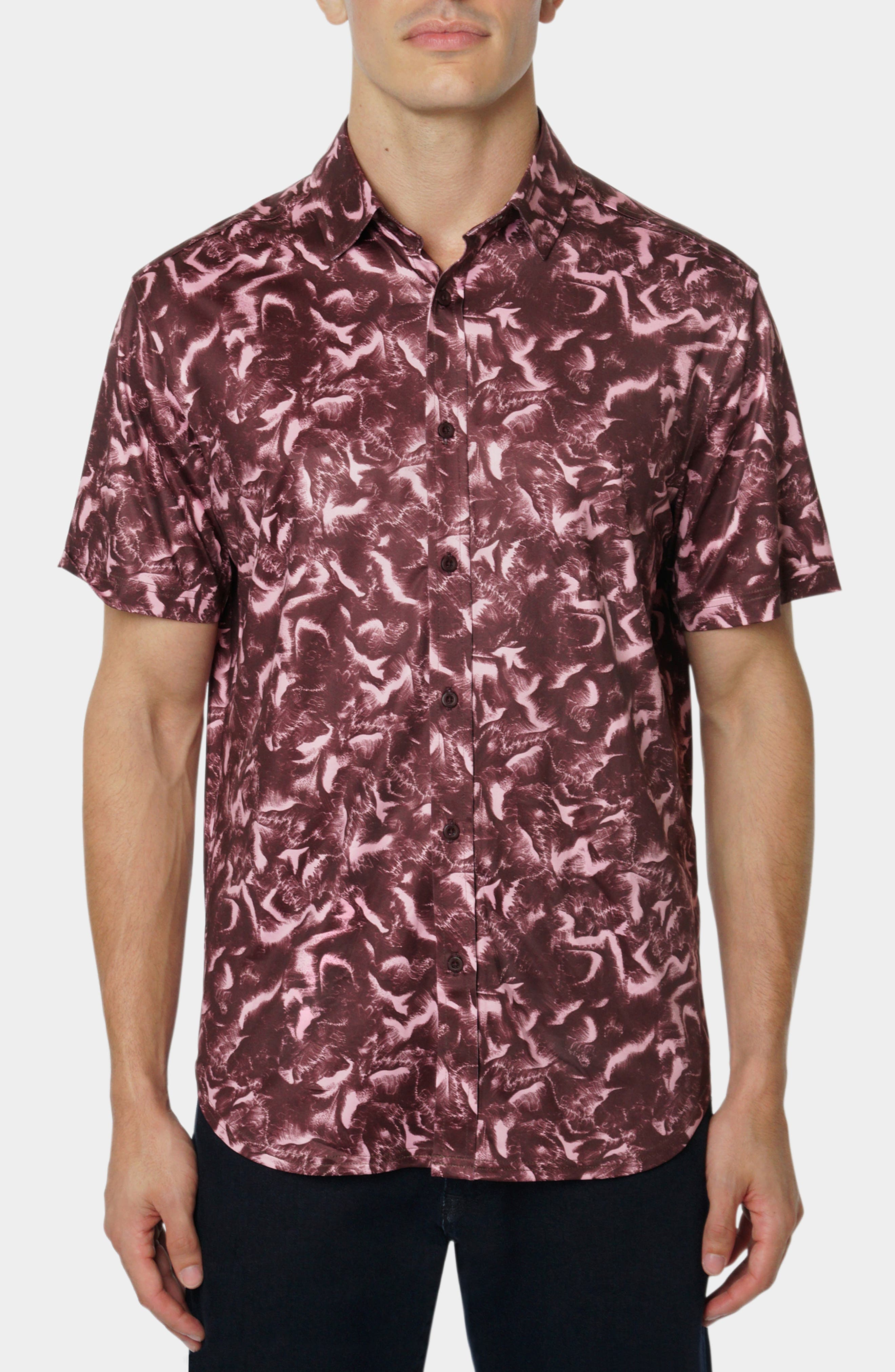 Robert Graham Abstract Print Button-Up Shirt