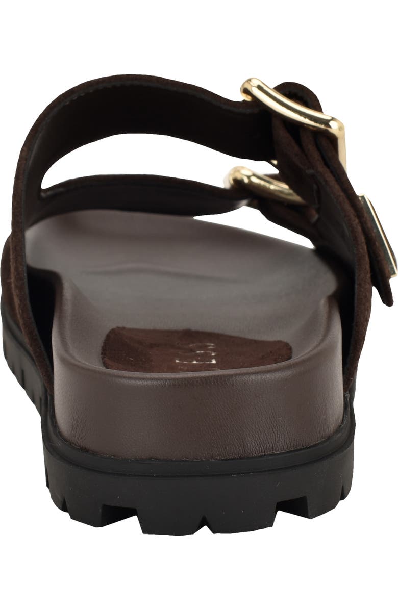 GUESS Fasten Sandal, Alternate, color, Dark Brown