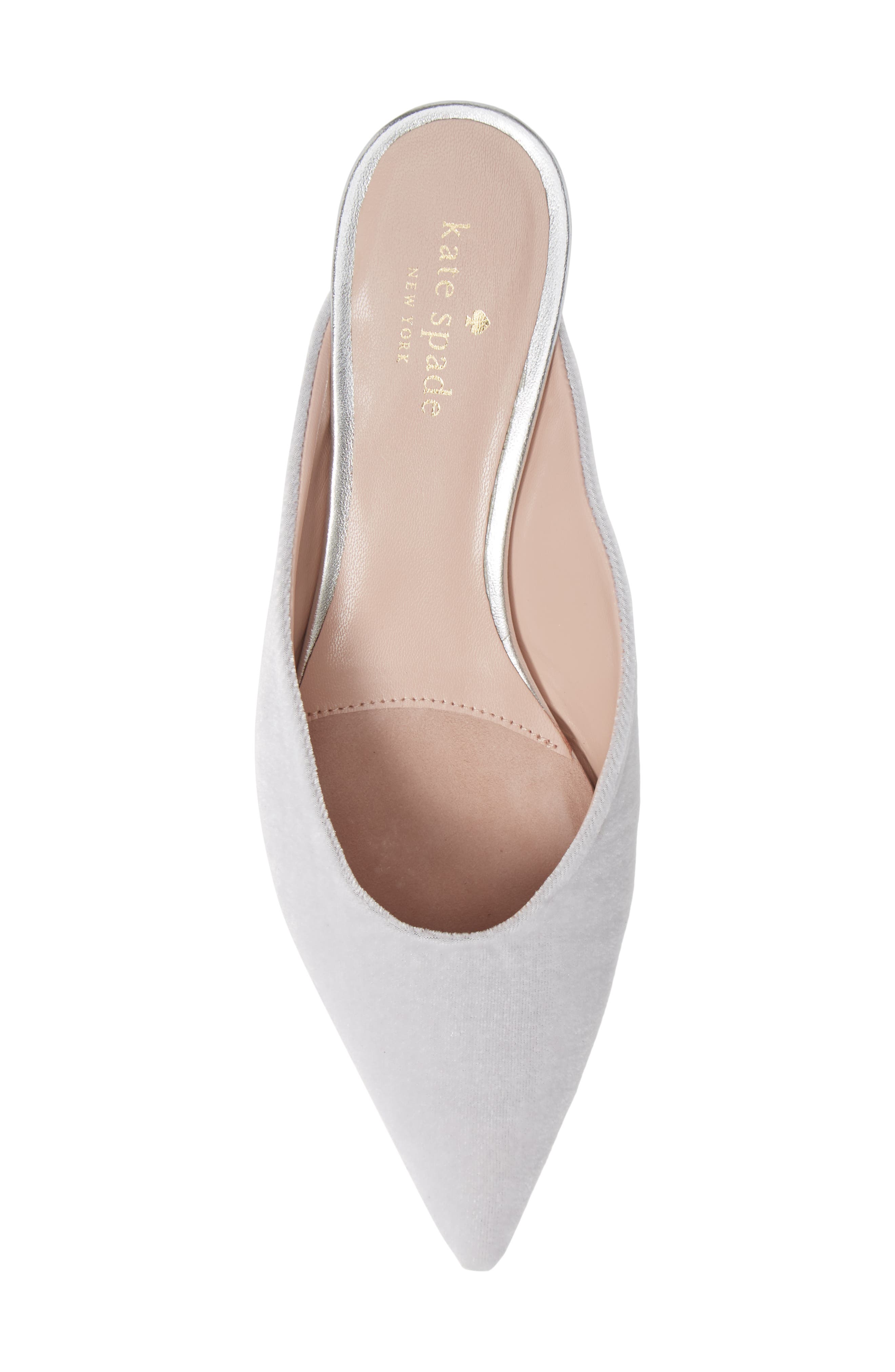 donya mule, Alternate, color, SILVER