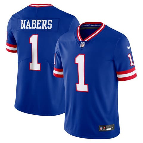 Men
s Nike Malik Nabers Royal New York Giants Alternate 2 Legacy Vapor Untouchable Limited Jersey