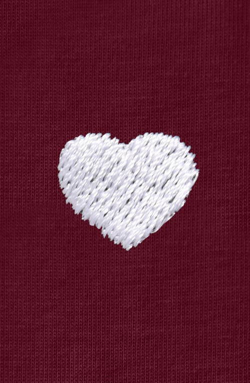 Dalix Womens Lil Heart Jersey Relaxed Tee