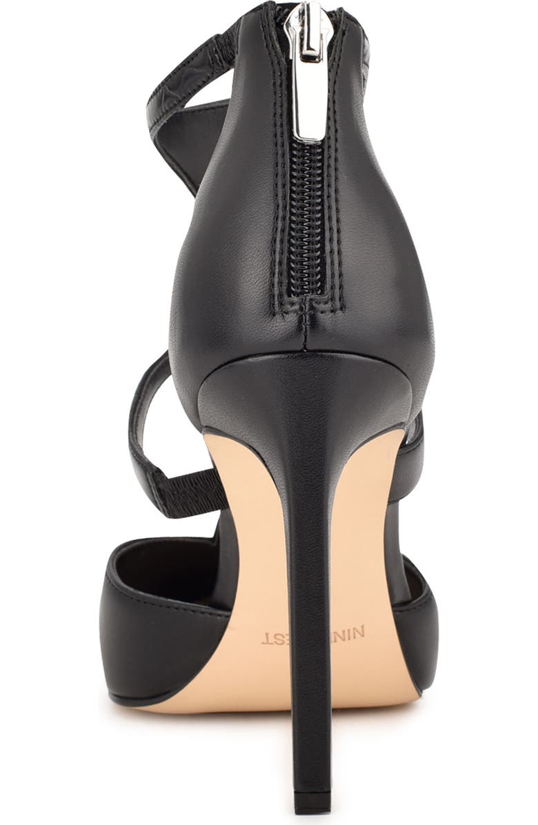 Nine West T-Strap Pointed Toe Pump, Alternate, color,