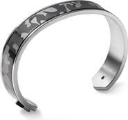 BULOVA Camo Precisionist Stainless Steel Cuff Bracelet