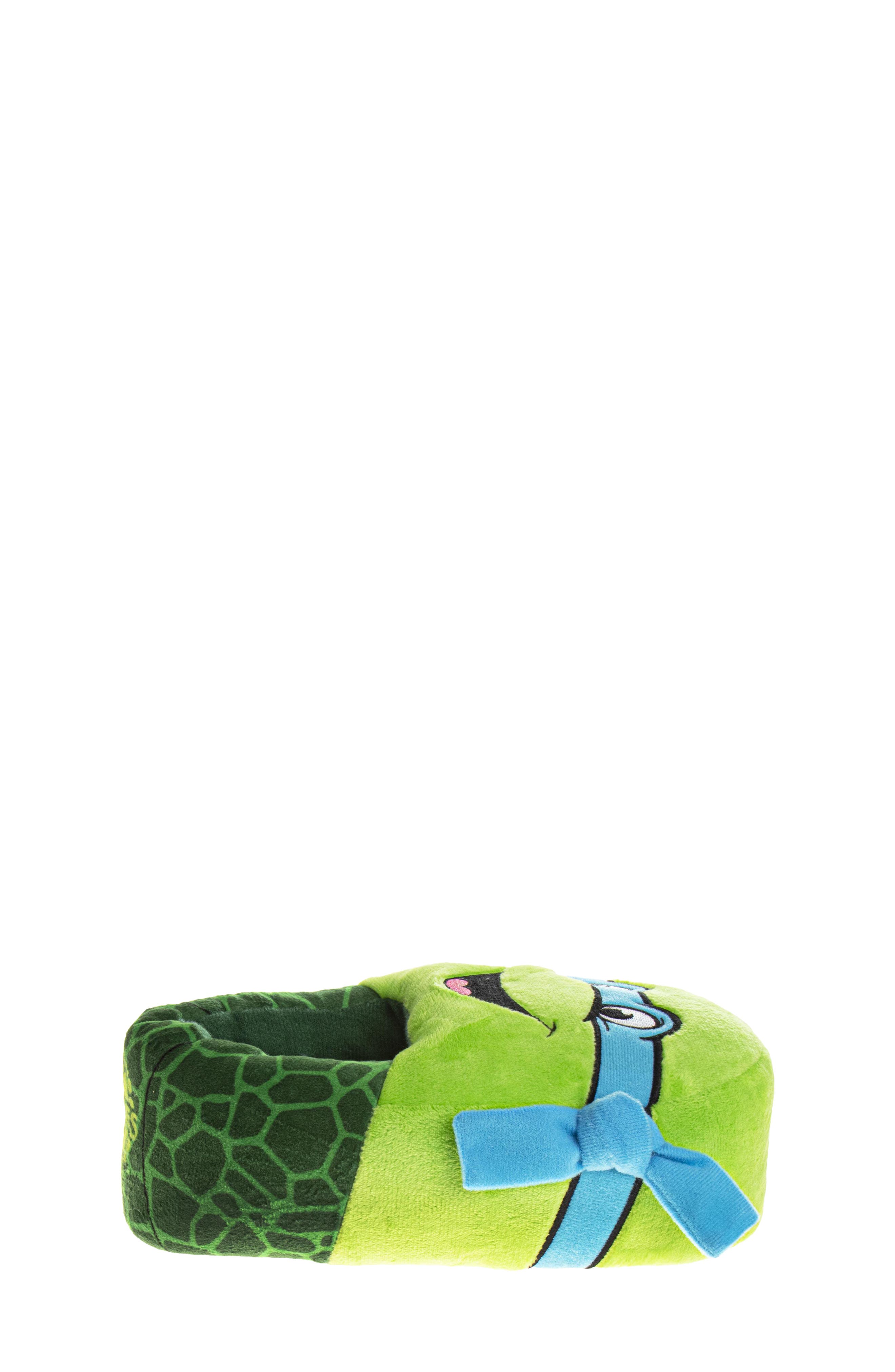 Kids' Nickelodeon Teenage Mutant Ninja Turtles Slipper, Alternate, color, GREEN