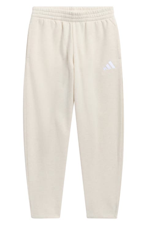 Kids' Cotton Blend Fleece Barrel Leg Pants