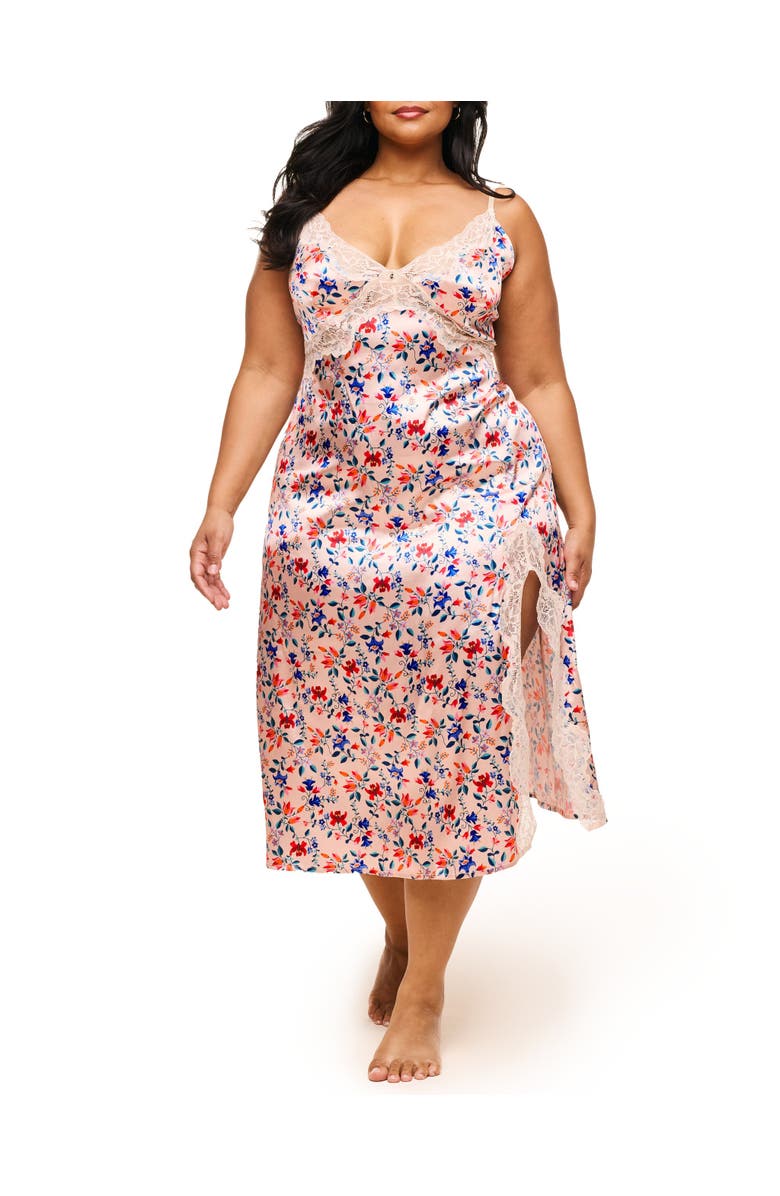 Adore Me Angie Slip, Main, color, Floral Beige