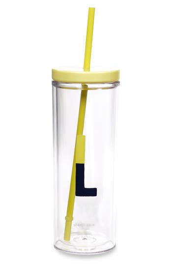 Kate Spade New York Initial Straw Tumbler
