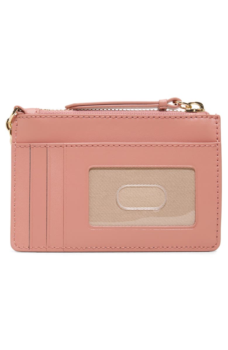 Ted Baker Sutton Charm Wallet, Alternate, color, Dark Rose
