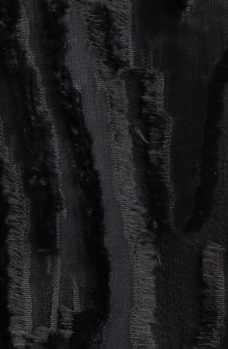 Lafayette 148 New York Wood Grooves Clipped Jacquard Maxi Skirt, Alternate, color,