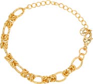 LA MENO French Twist Chain Link Bracelet