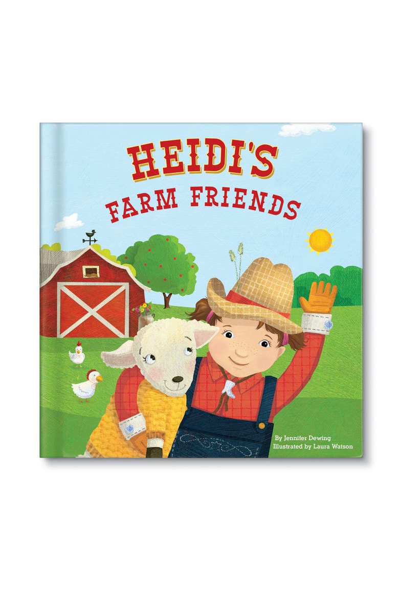 'Farm Friends' Personalized Book, Main, color, GIRL
