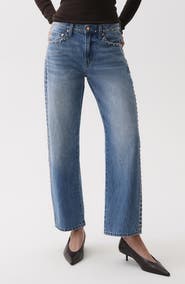 Pistola Lexi High Waist Ankle Straight Leg Jeans