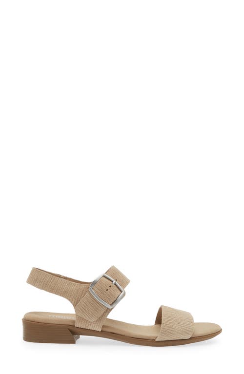Munro Cleo Sandal In Cappuccino