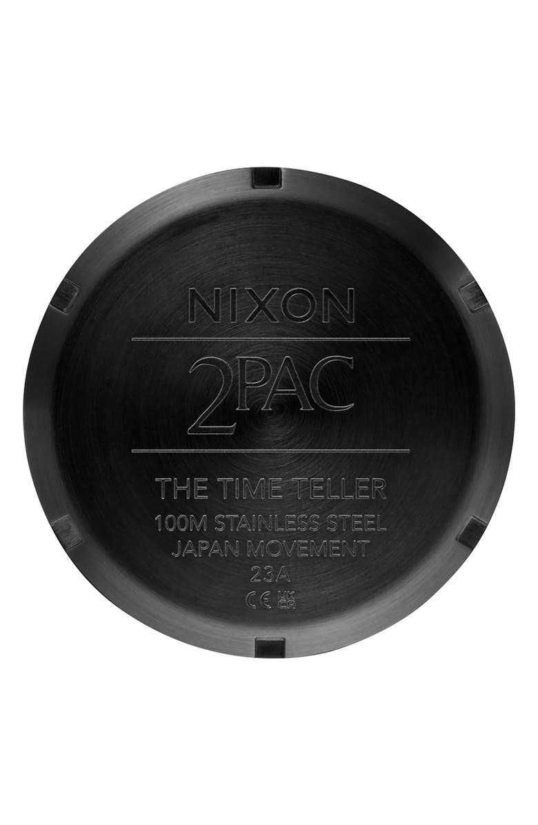 Nixon x 2PAC Time Teller Bracelet Watch, 37mm, Alternate, color,