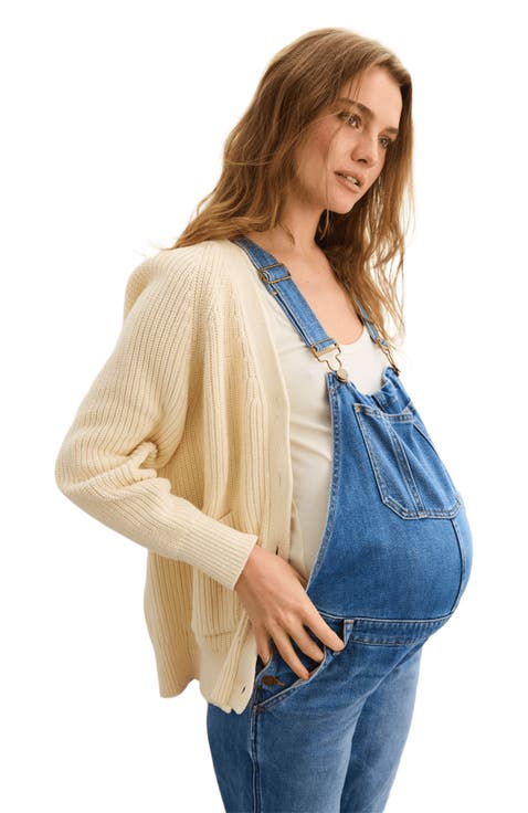 The Denim Maternity Overall