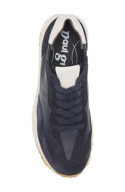 Paul Green Amber Sneaker In Space Soft Suede Leather
