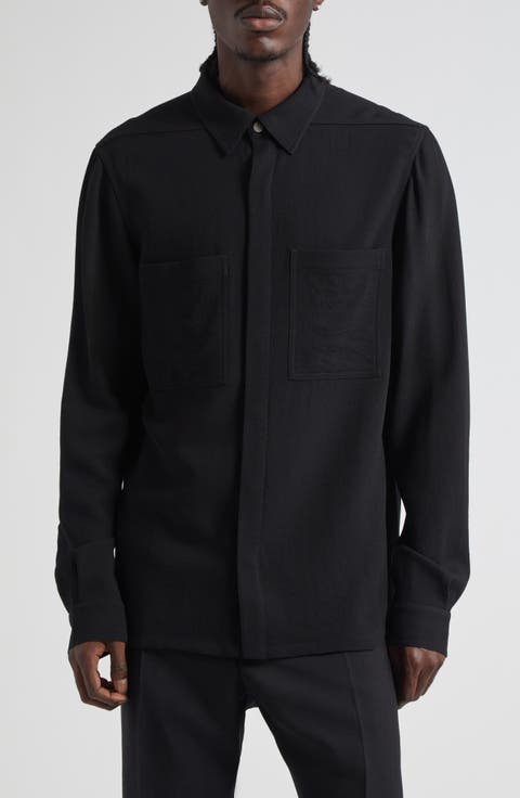 Rick Owens 23ss アームウォーマー　カシミヤ Rick Owensのブラック スナップボタン アームウォーマーがセール中