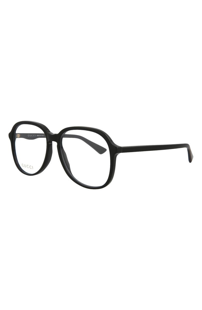 Gucci 55mm Core Optical Frames, Alternate, color,