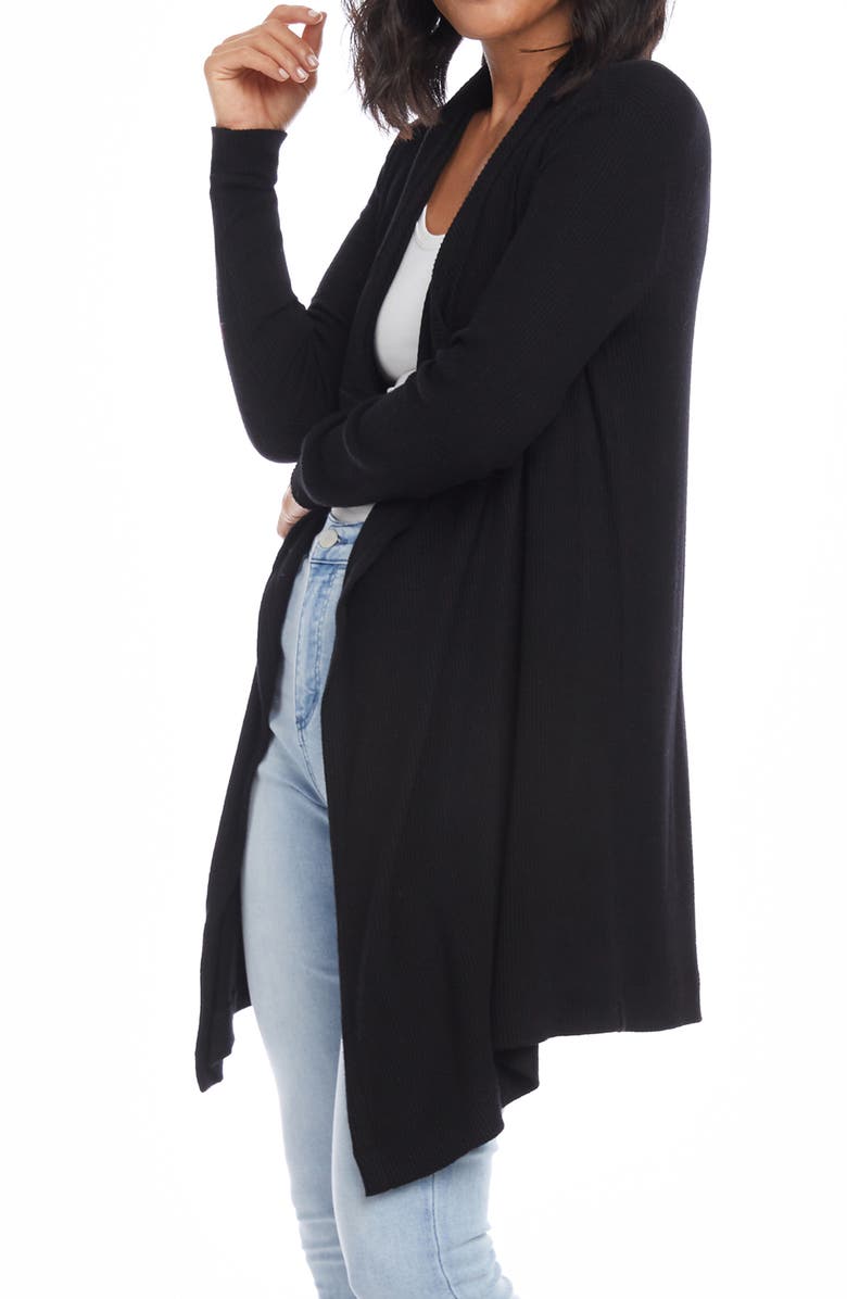 Karen Kane Drape Front Cardigan, Alternate, color,