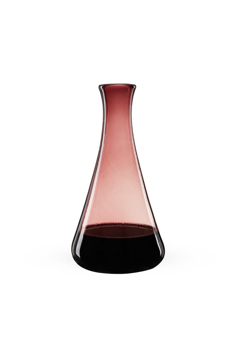 Segunda Vida Rosado Recycled Wine Decanter, Main, color, Pink