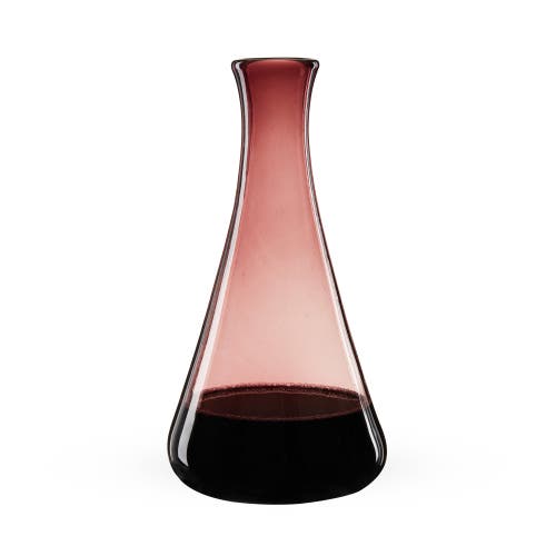 Twine Segunda Vida Rosado Recycled Wine Decanter In Pink