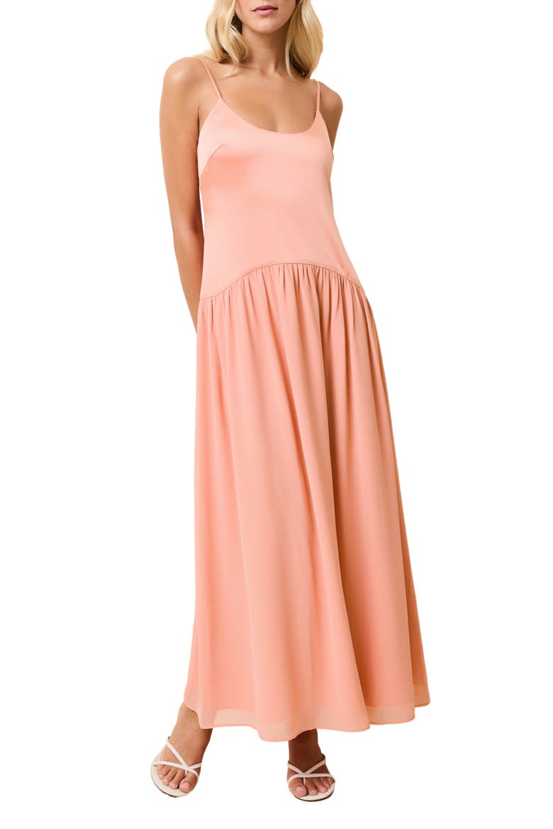 The Talulla Maxi Dress, Main, color, PEACHYKEEN
