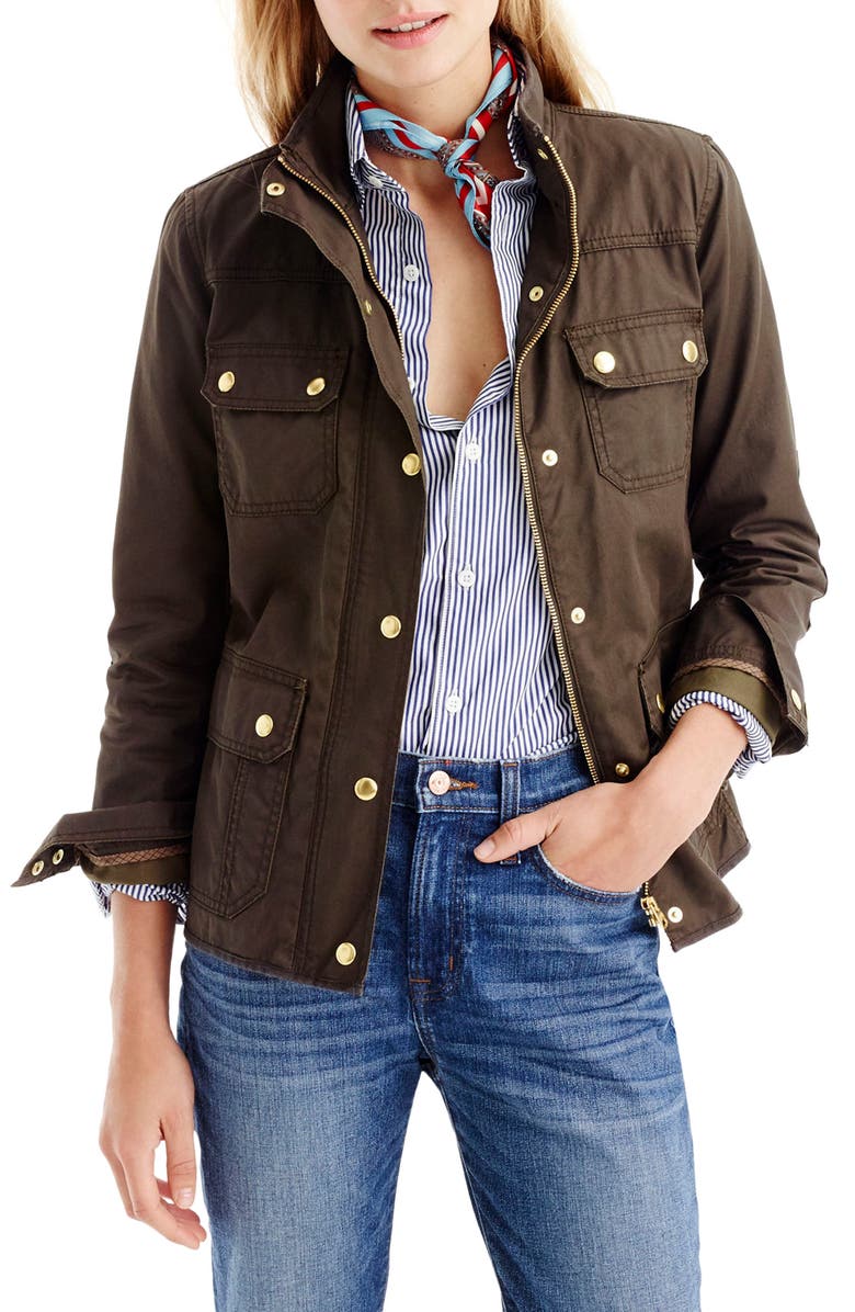J.Crew Downtown Field Jacket, Main, color,