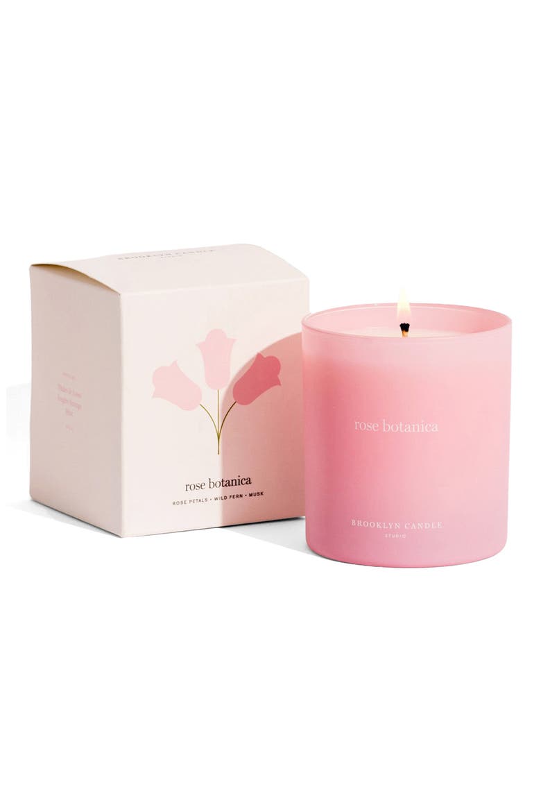 Rose Botanica Limited Edition Candle, Main, color, PINK