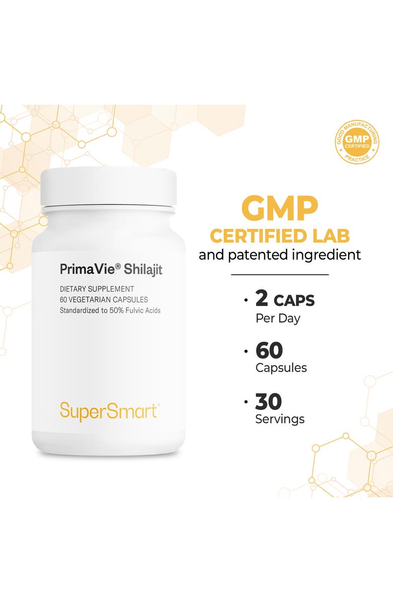 SuperSmart Super Shilajit 500mg per Day, Alternate, color, NO COLOR