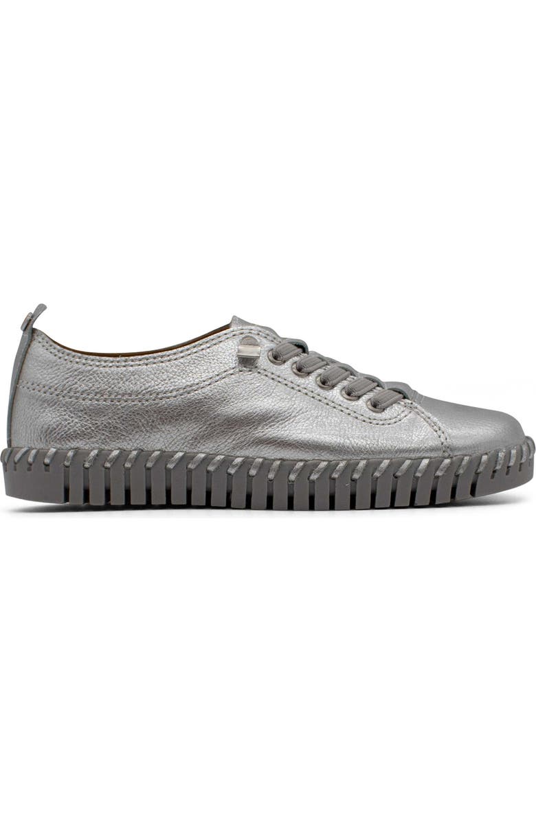 Bottero Bottwister Verao XXIII Perforated Leather Sneaker, Alternate, color, Prata
