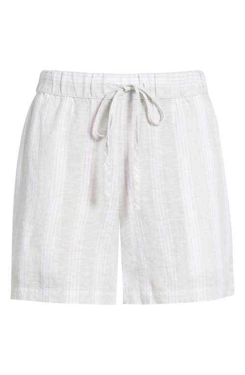 CASLONR CASLON(R) LINEN DRAWSTRING SHORTS 