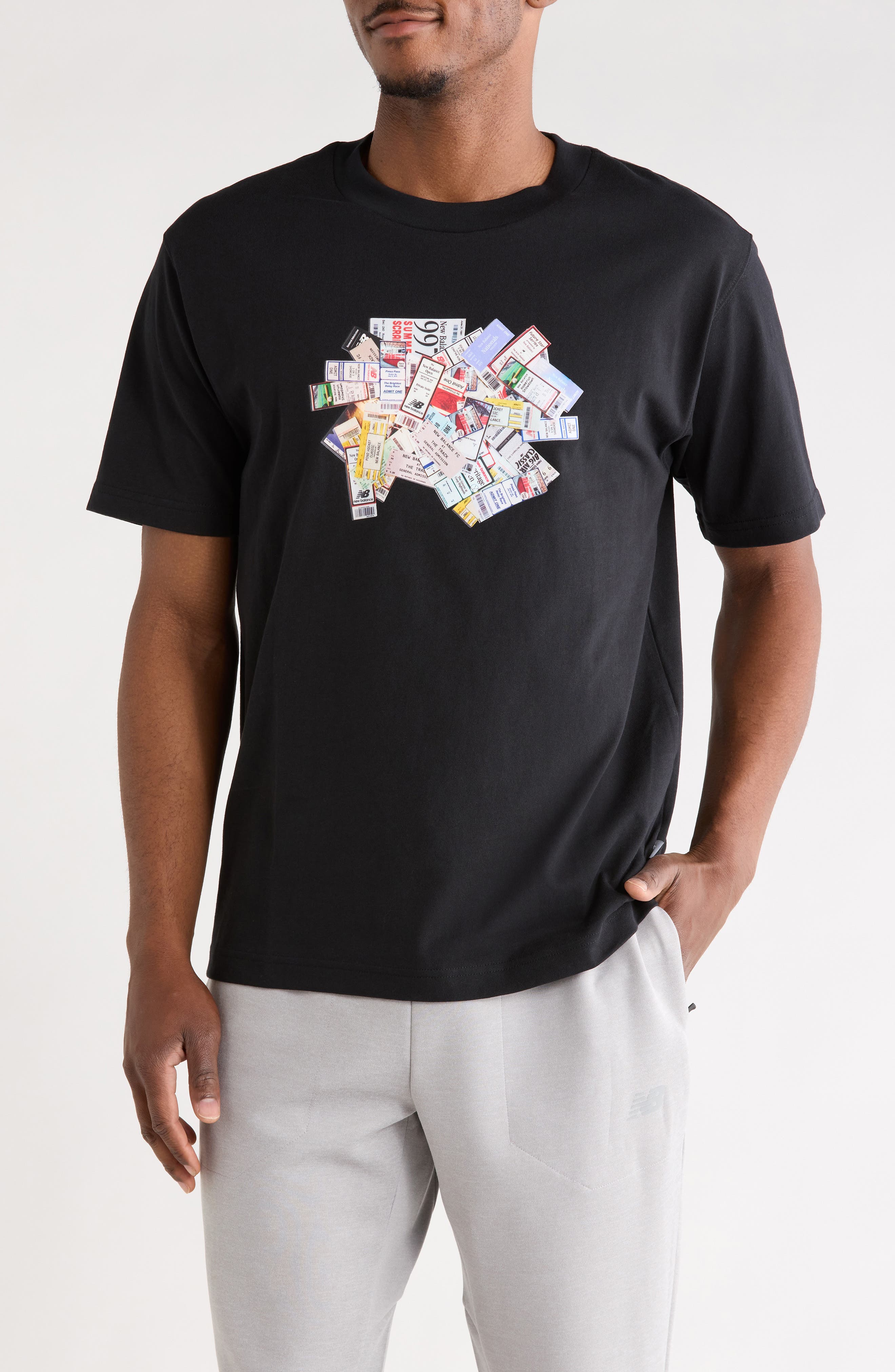 New Balance Athletics Ticket Graphic T-Shirt