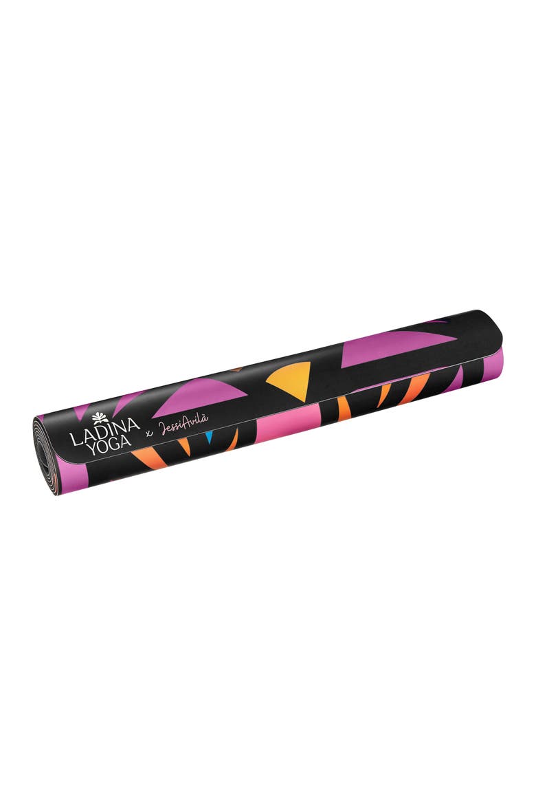 Courbe D'Energy- Sustainable Yoga Mat, Alternate, color, Multicolour