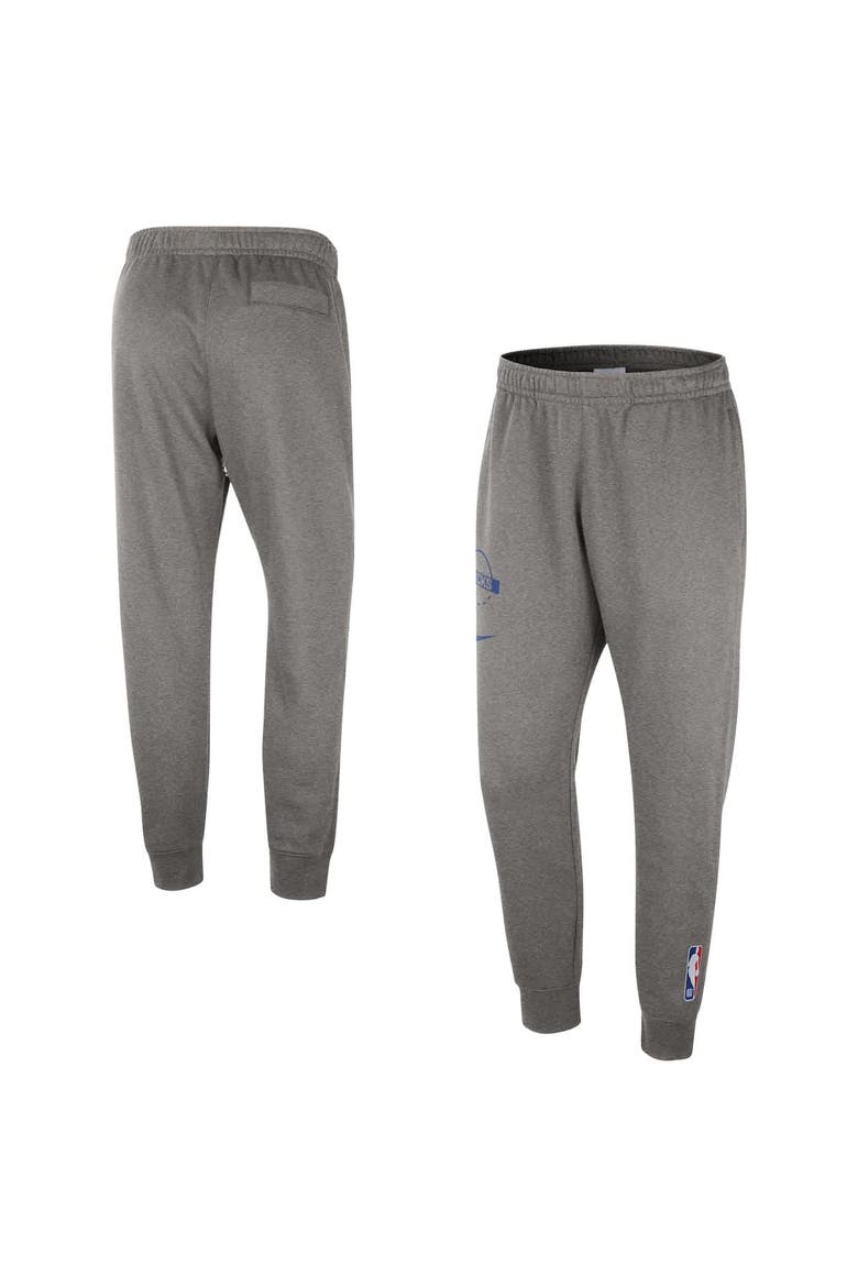 Men's Nike Charcoal New York Knicks 2025/26 Authentic Practice Club Jogger Pants, Alternate, color, Charcoal