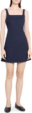Theory Sleeveless Tweed Minidress