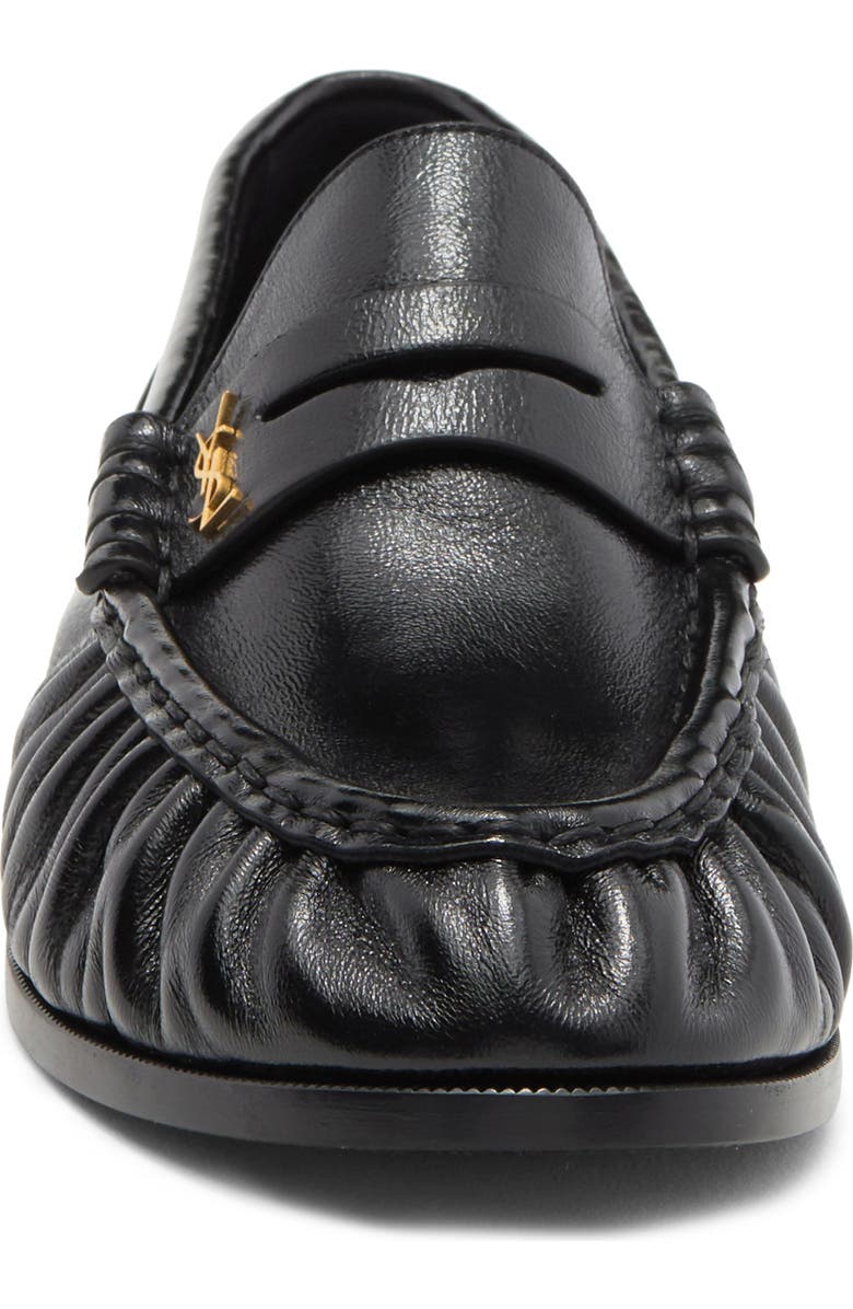 Saint Laurent Penny Loafer, Alternate, color, Black
