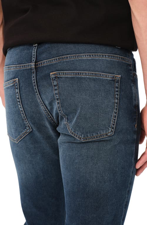 Warp & Weft Warp+weft Ams Slim Fit Knit Jeans In Porter