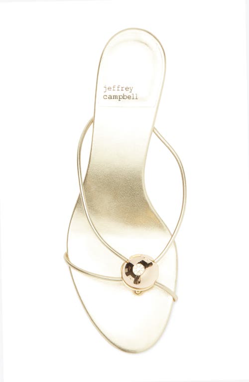 JEFFREY CAMPBELL JEFFREY CAMPBELL PRECIOSA KITTEN HEEL SANDAL
