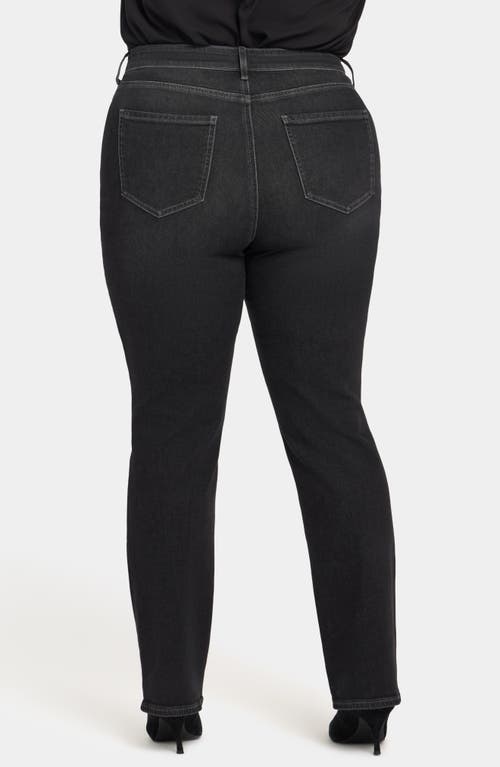 Nydj Marilyn High Rise Straight Leg Jeans In Paris Lights In Blue