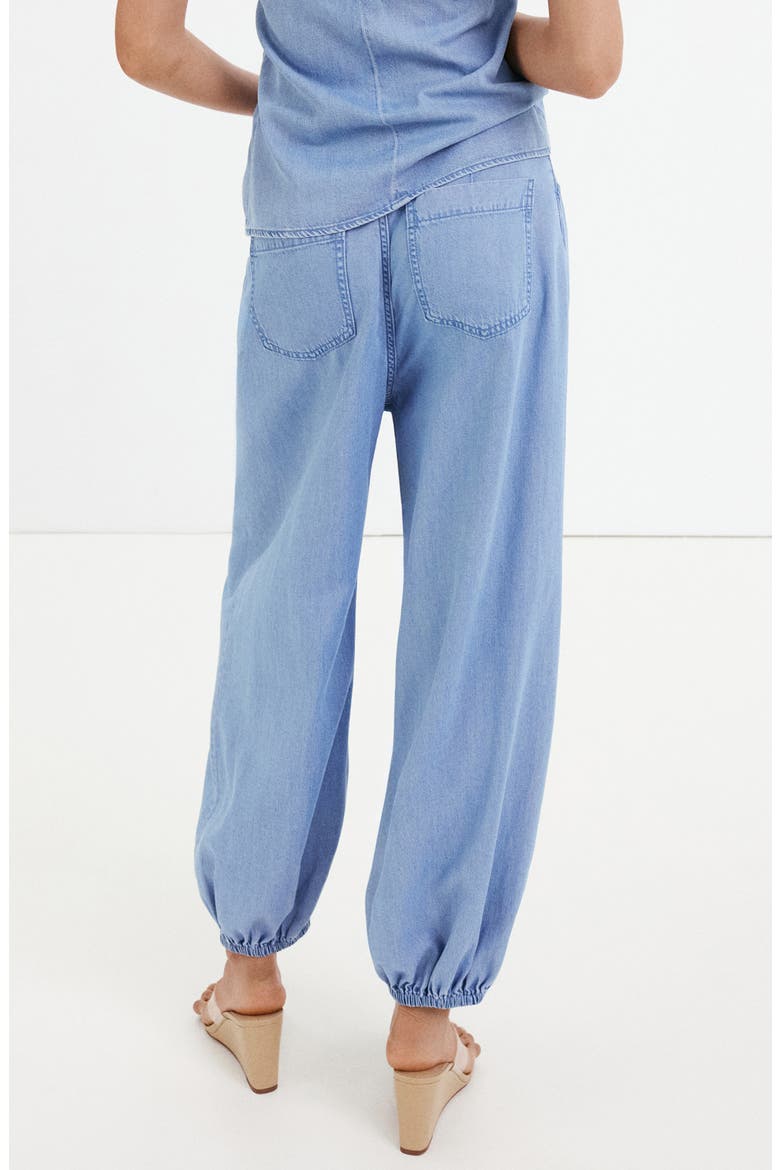 High Waist Baggy Jeans, Alternate, color, LIGHT BLUE