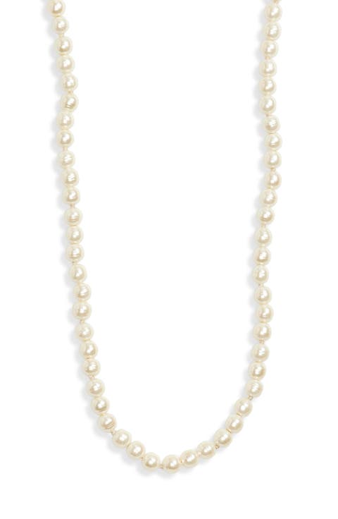 ネックレス・ペンダント Valentino Garavani Ivory Pearls Necklace 17887844_50947642_600.jpg