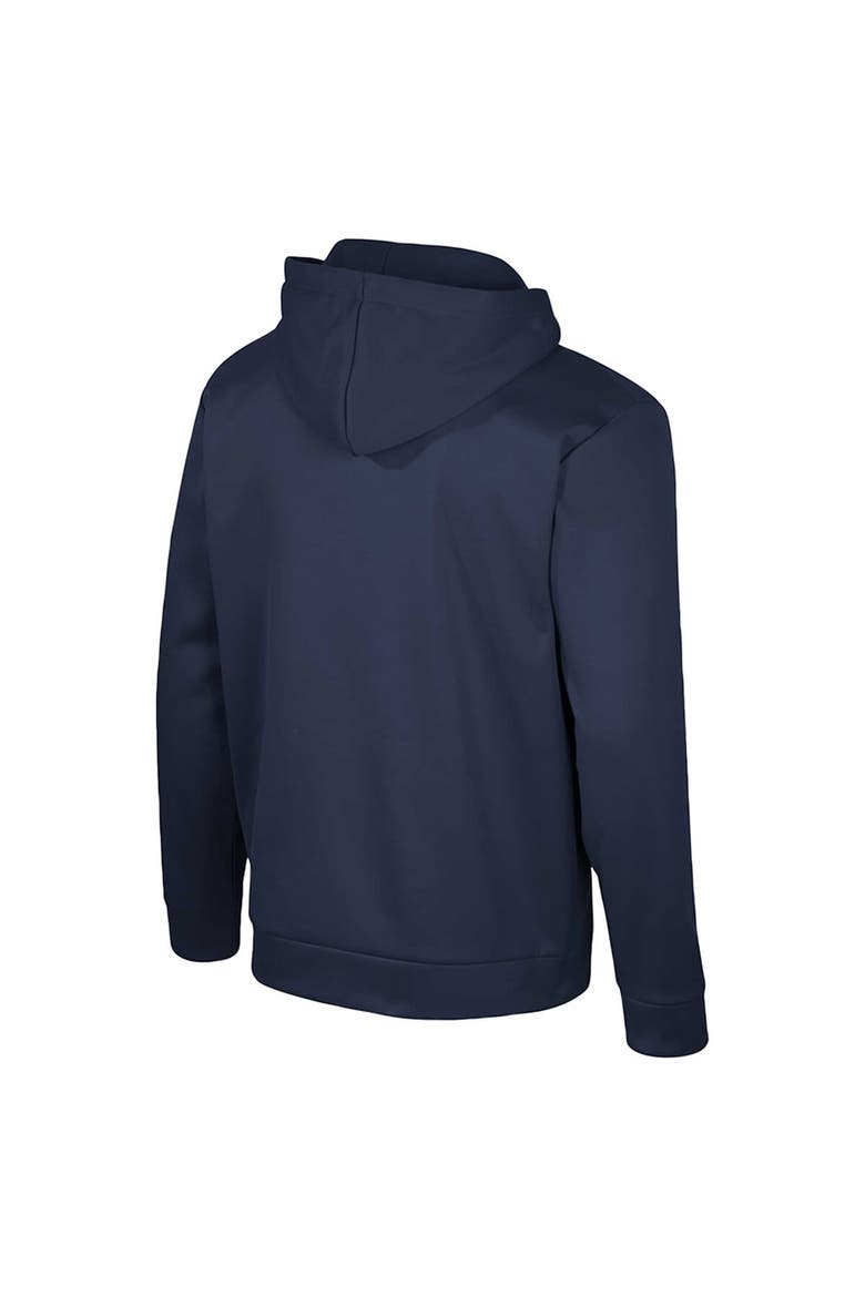 Men's Colosseum  Navy Penn State Nittany Lions Quarter-Zip Hoodie, Alternate, color, Navy