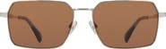 Paul Smith 58mm Modified Rectangular Sunglasses