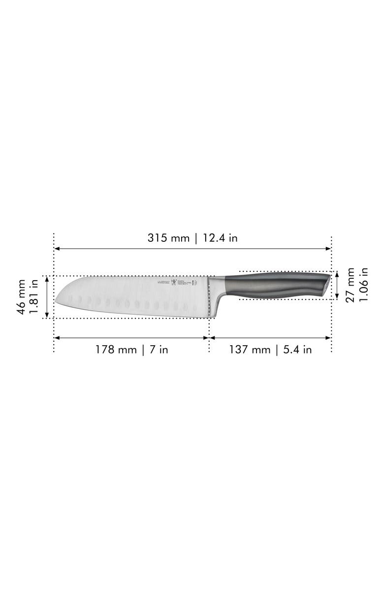 HENCKELS CUTLERY Graphic 7-Inch Santoku Knife, Alternate, color, 