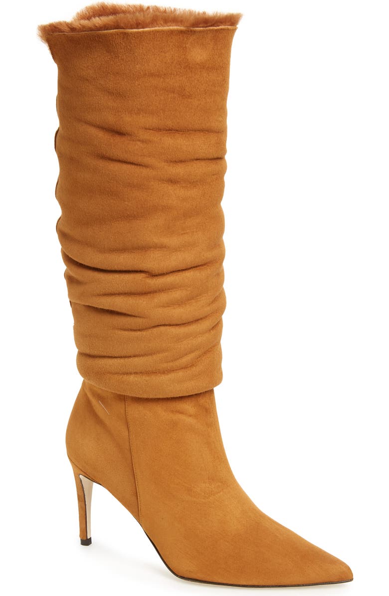 Alexandre Birman Genuine Shearling Boot, Main, color,