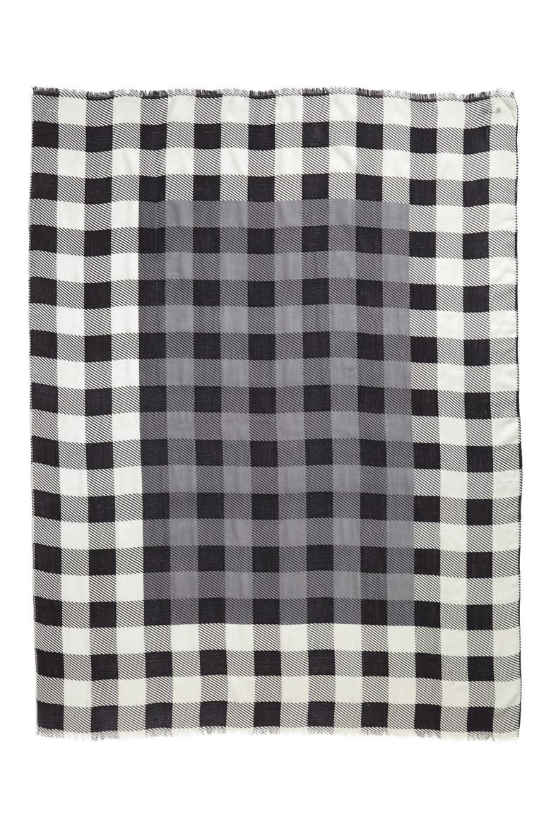 Buffalo Check Scarf, Alternate, color, MAGNET