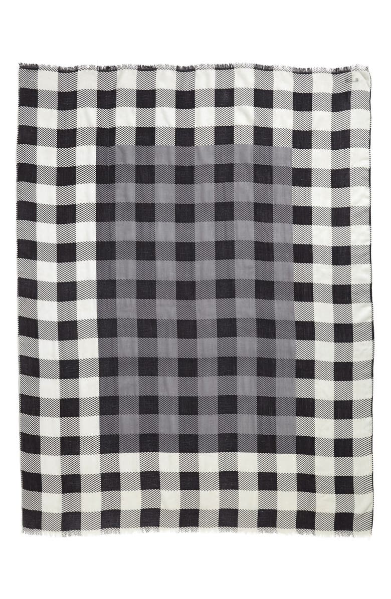 rag & bone Buffalo Check Scarf, Alternate, color,